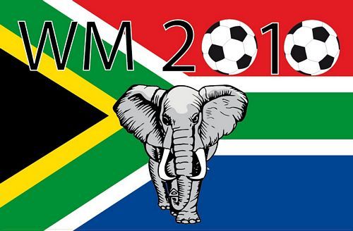 Fahnen Aufkleber Sticker WM Südafrika