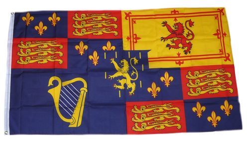 Fahne / Flagge Großbritannien Royal Banner 1689-1702 90 x 150 cm