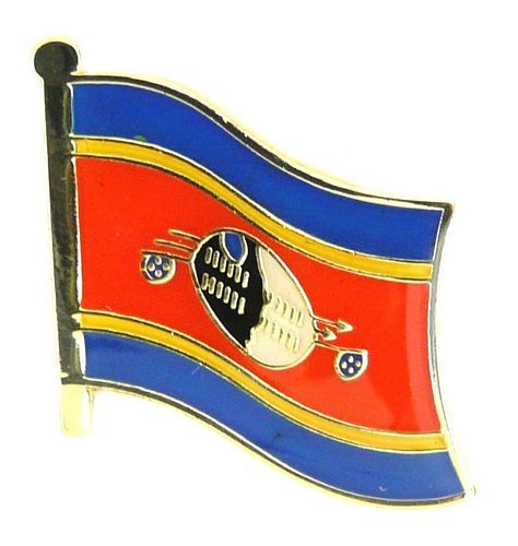 Flaggen Pin Swasiland