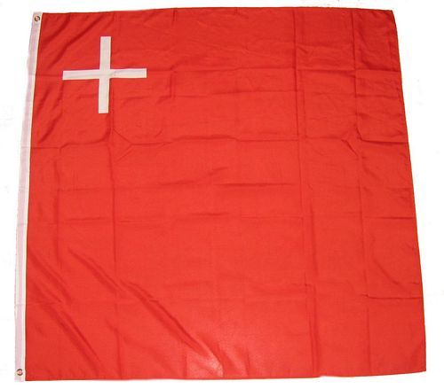Fahne / Flagge Schweiz - Schwyz 120 x 120 cm