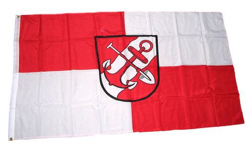 Flagge / Fahne Brunsbüttel Hissflagge 90 x 150 cm