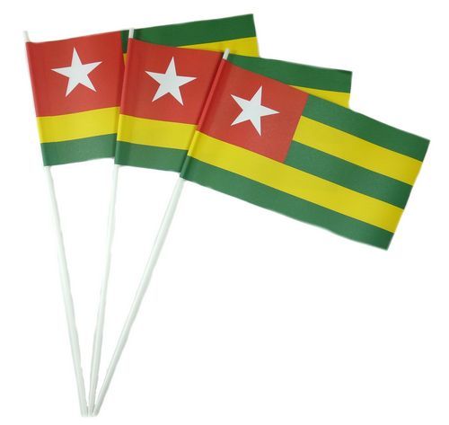 Papierfahnen Togo