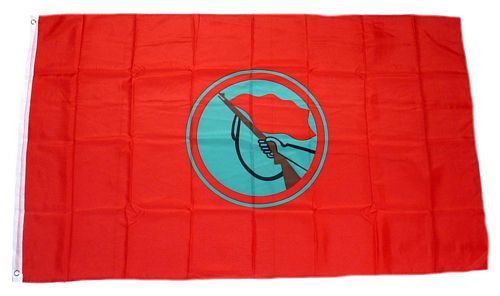 Fahne / Flagge DDR - Kampftruppen 90 x 150 cm