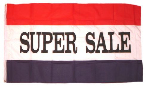 Fahne / Flagge Super Sale 90 x 150 cm