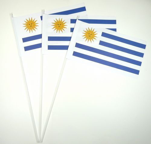 Papierfahnen Uruguay