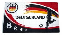 Fahne / Flagge Deutschland Fußball Fan 150 x 250 cm Fahne / Flagge Deutschland Fußball Fan 150 x 250 cm