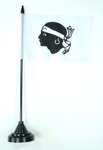 Fahne / Tischflagge Frankreich Korsika NEU 11 x 16 cm