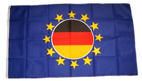 Fahne / Flagge Europa Deutschland Kreis 90 x 150 cm