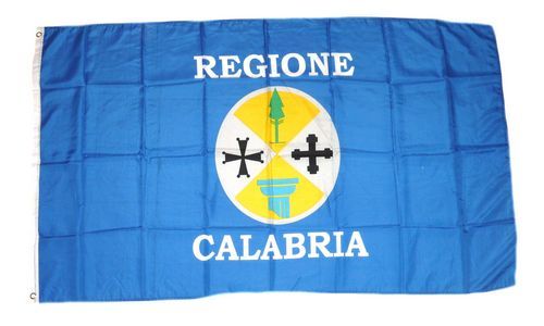 Fahne / Flagge Italien - Kalabrien 90 x 150 cm