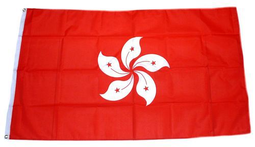 Flagge / Fahne Hong Kong Hissflagge 90 x 150 cm