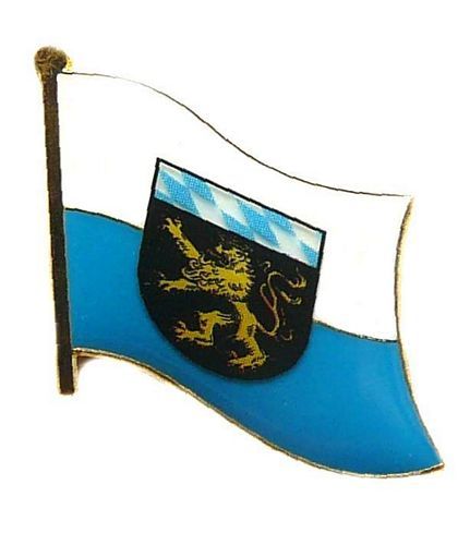 Flaggen Pin Oberbayern NEU Fahne Flagge Anstecknadel