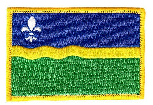 Fahnen Aufnäher Niederlande - Flevoland Fahne Flagge Patch