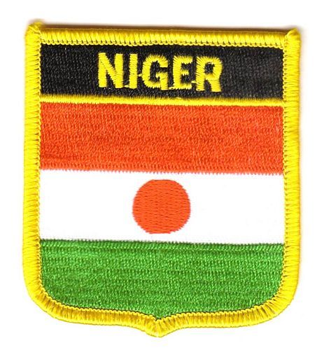 Wappen Aufnäher Fahne Niger