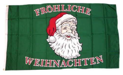Fahne / Flagge Fröhliche Weihnachten 90 x 150 cm