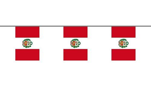 Flaggenkette Peru 6 m