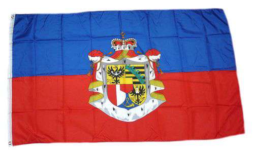 Flagge Fahne Liechtenstein Hissflagge 90 x 150 cm 