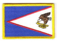 Fahnen Aufnäher Amerikanisch Samoa Fahnen Aufnäher Amerikanisch Samoa