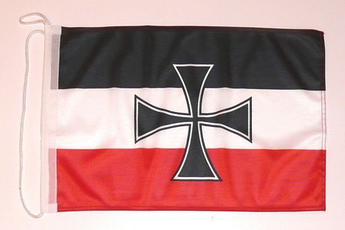 Bootsflagge Gösch Eisernes Kreuz 30 x 45 cm
