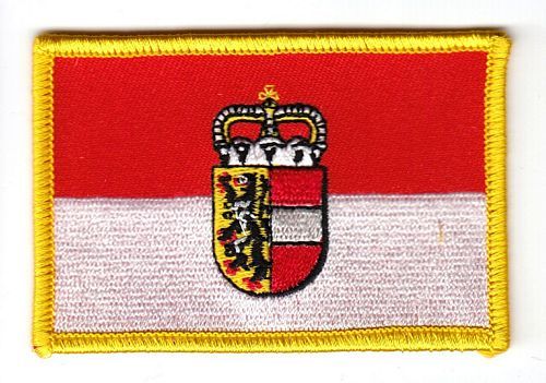 Fahnen Aufnäher Österreich - Salzburg Fahne