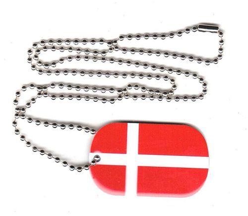Dog Tag Fahne Dänemark
