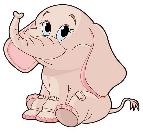 Aufkleber Sticker Elefant