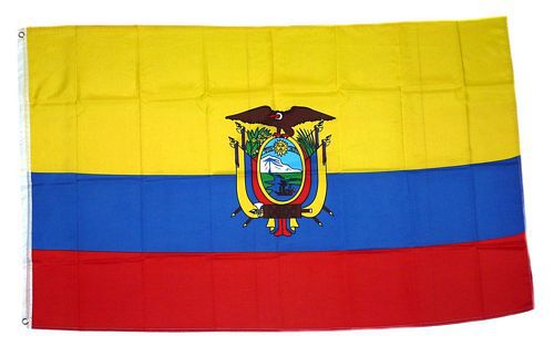 Flagge / Fahne Ecuador  Hissflagge 90 x 150 cm