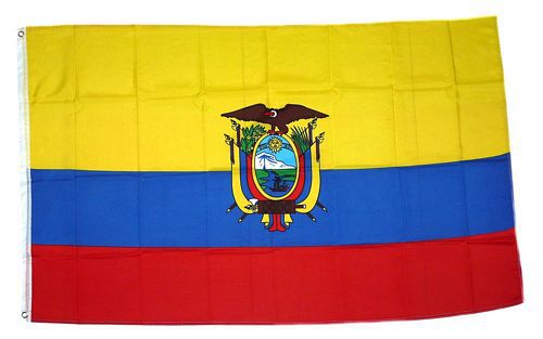 Flagge / Fahne Ecuador Hissflagge 90 x 150 cm