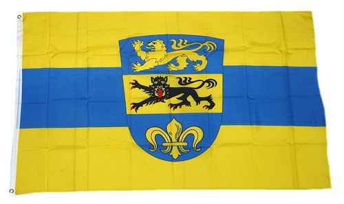 Flagge / Fahne Landkreis Dillingen Hissflagge 90 x 150 cm