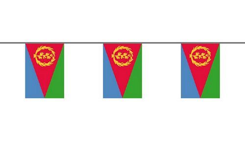 Flaggenkette Eritrea 6 m