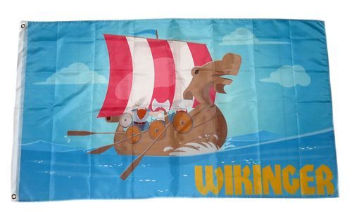 Fahne / Flagge Wikinger 90 x 150 cm