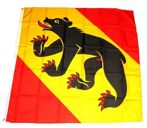 Flagge / Fahne Schweiz - Bern 120 x 120 cm