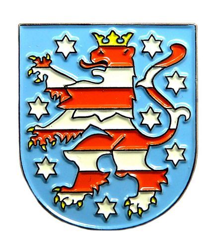 Pin Thüringen Wappen Anstecker NEU Anstecknadel