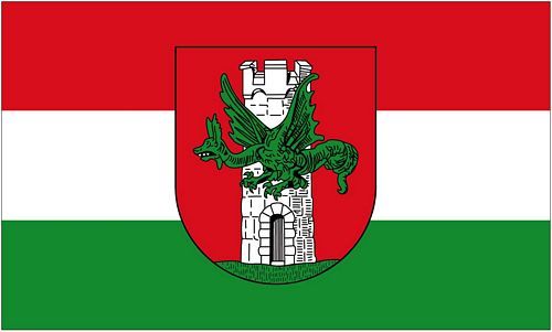 Fahne / Flagge Österreich - Kitzbühel, Österreich