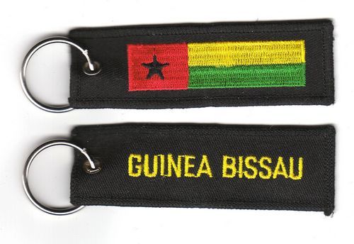 Fahnen Schlüsselanhänger Guinea Bissau