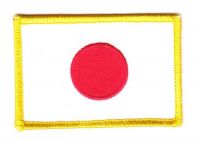 Fahnen Aufnäher Japan Fahnen Aufnäher Japan