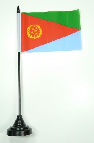 Fahne / Tischflagge Eritrea NEU 11 x 16 cm Flaggen