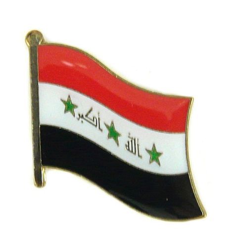 Flaggen Pin Fahne Irak Pins NEU Anstecknadel Flagge