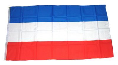 Fahne / Flagge Serbien & Montenegro 150 x 250 cm