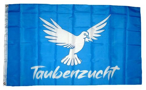 Fahne / Flagge Taubenzucht Taube 90 x 150 cm