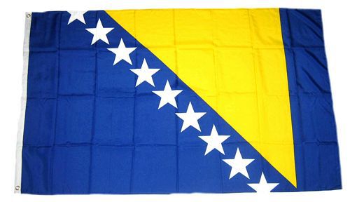 Flagge / Fahne Bosnien Herzegowina Hissflagge 90 x 150 cm