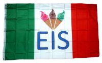 Fahne / Flagge Eis Italien 90 x 150 cm Fahne / Flagge Eis Italien 90 x 150 cm