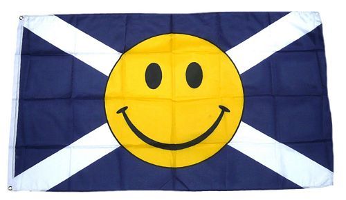 Fahne / Flagge Schottland Smile 90 x 150 cm
