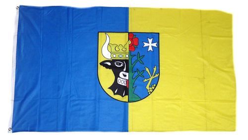 Fahne / Flagge Ludwigslust 90 x 150 cm