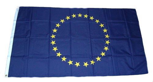 Flagge / Fahne Europa 25 Sterne Hissflagge 90 x 150 cm