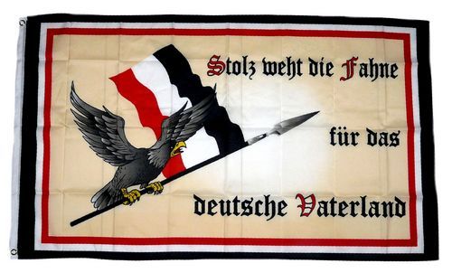 DR 31 Deutschland Mein Vaterland Fahne mit Adler 