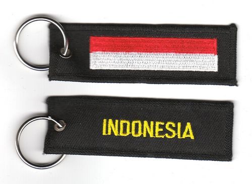Fahnen Schlüsselanhänger Indonesien