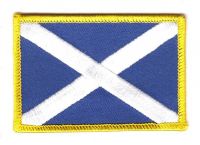 Fahnen Aufnäher Schottland Fahnen Aufnäher Schottland