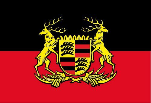Fahnen Aufkleber Sticker Volksstaat Württemberg
