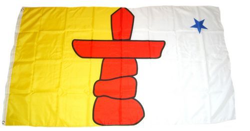 Flagge / Fahne Kanada - Nunavut Hissflagge 90 x 150 cm