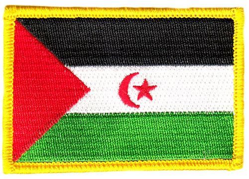 Fahnen Aufnäher West Sahara